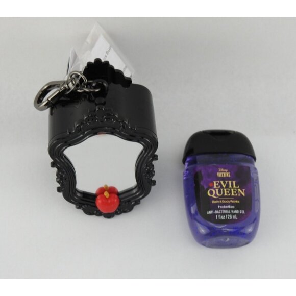 New Bath Body Works Disney Villains Evil Queen PocketBac Magic Mirror Holder Lot - Picture 1 of 7
